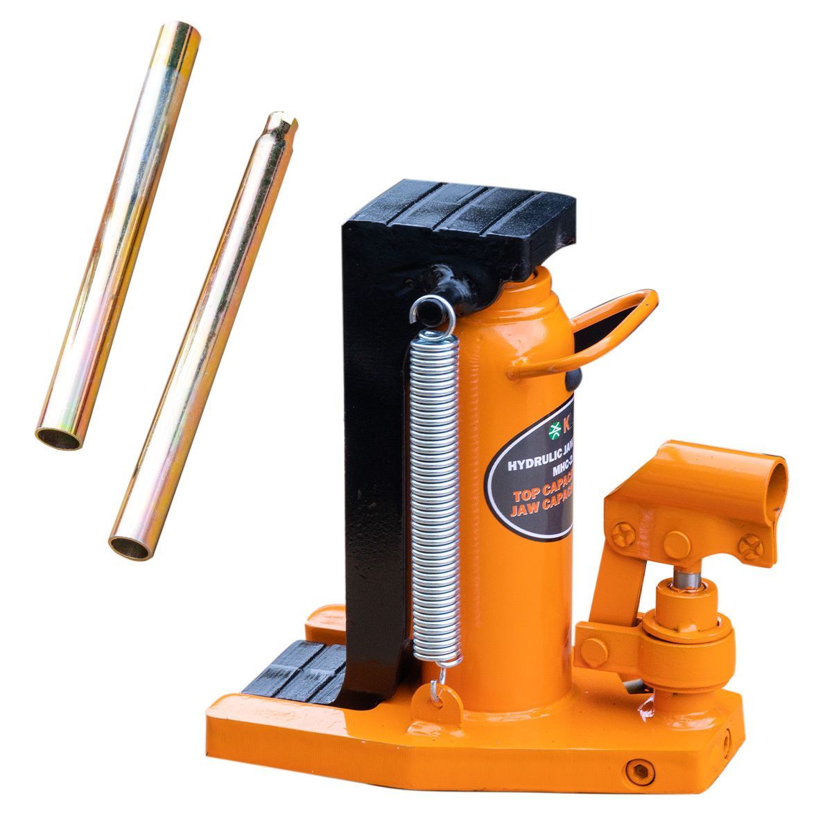 油圧ジャッキ 爪付きジャッキ 爪部2.5t ヘッド部5t 手動油圧式 ボトルジャッキ 車 トラック タイヤ交換 オイル交換