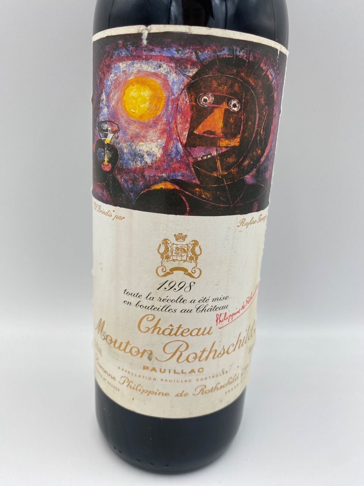 未開栓 CHATEAU MOUTON -ROTHSCHILD（シャトームートン
