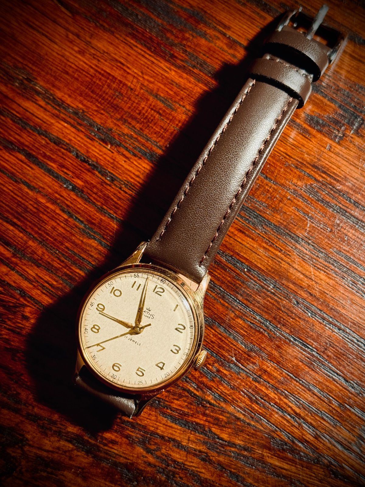 新入荷 英国時計の歴史を纏う｜Smiths De Luxe スミス デラックス 1950s 手巻17石