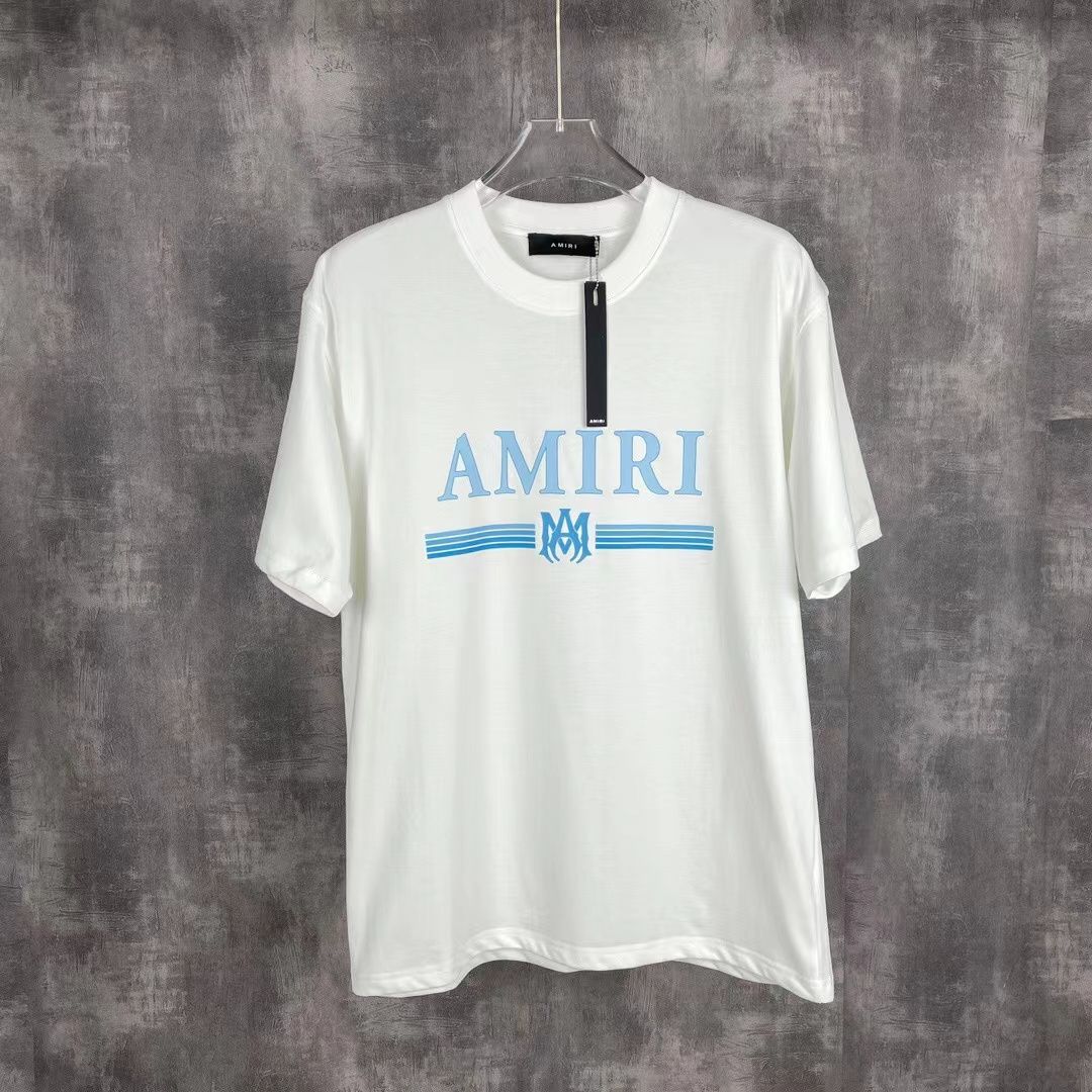 セール《大人カジュアル》【AMIRI】アミリBarロゴプリント Tシャツ