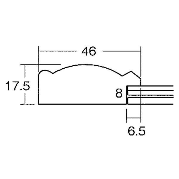 遺影額 太い枠 仏事用額 葬儀額 遺影額 クリーム SKLAD-KIRPICHA_RU