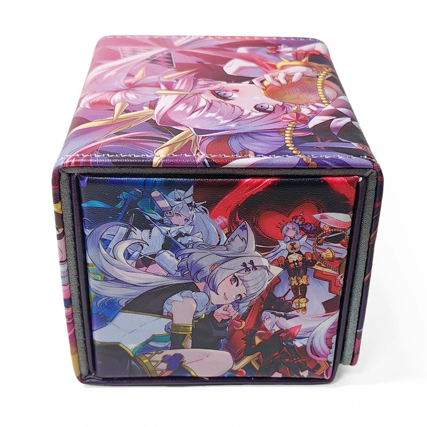 遊戯王 MALICE レザーデッキケース 遊戯王 M∀LICE マリス＜P＞ドーマウス 同人 レザー デッキ