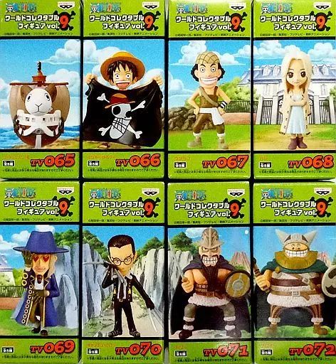 フィギュア 全8種セット 「ワンピース」 ワールドコレクタブル