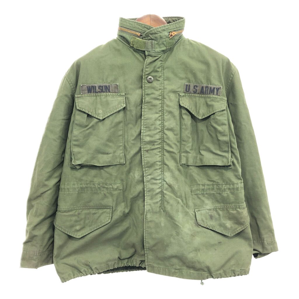 80年代 米軍実物 U.S.ARMY M-65 フィールドジャケット 3rd