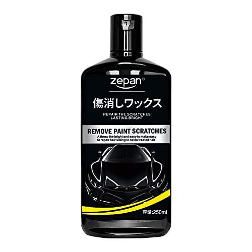 zepan Scratch wax コンパウンド 液体 カーワックス 傷消し ガラスコーティング剤 車 傷消し 補修用品 お手入れ用品 車用ボディ補修ツール 修復剤 きず消しランキング きず消し【洗車用品/液体/耐久/バイク/自転車】