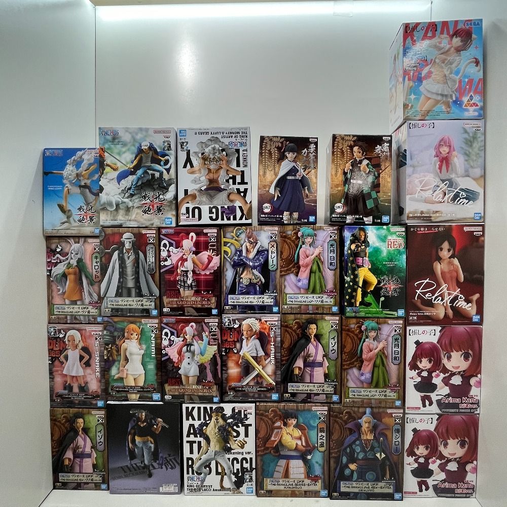 フィギュア21点まとめ売りワンピース推しの子鬼滅ワンパンマン