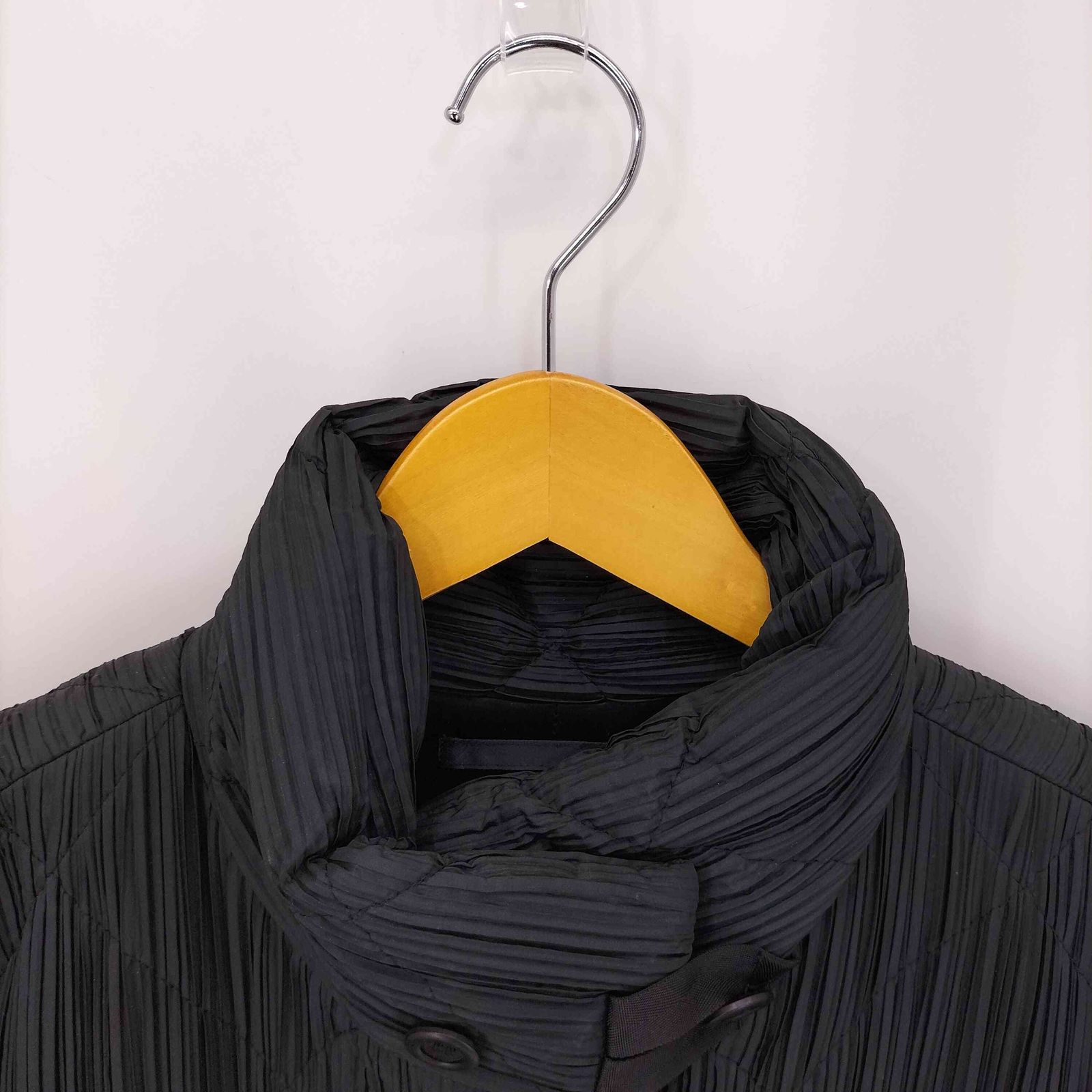 イッセイミヤケ 90S 94AW 銀タグ ポリエステルプリーツパデットコート イッセイミヤケ ISSEY MIYAKE 90S 94AW 銀タグ ポリエステルプリーツパ