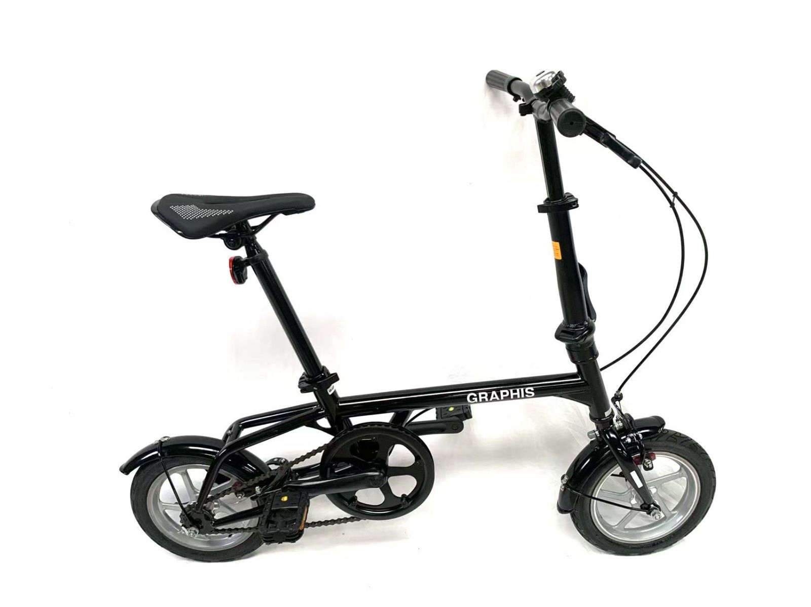 グラフィス GRAPHIS 折り畳み自転車 ミニベロ 小径車 12.5インチ ノンインフレーションタイヤ ZJ9383