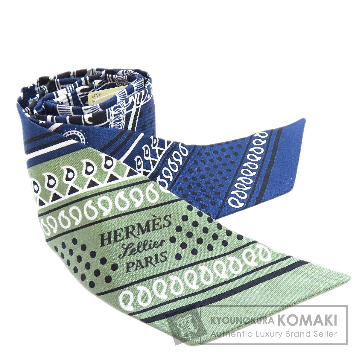 HERMES エルメス ツイリー スカーフ シルク レディース