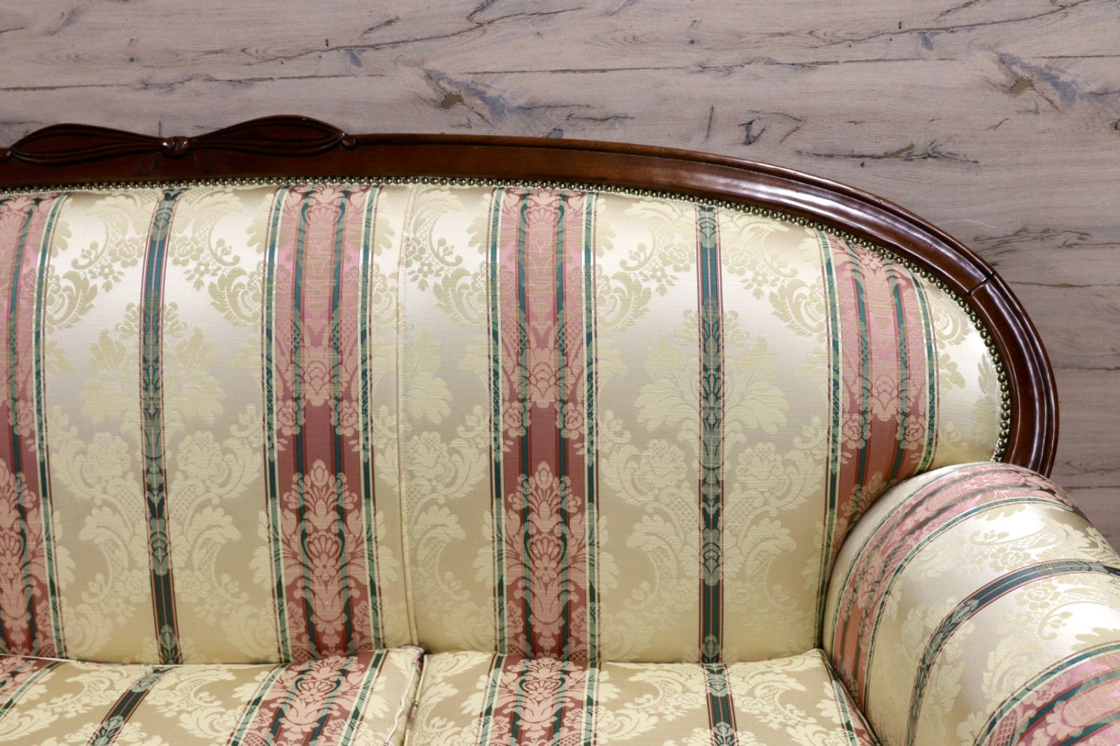 激安で送料無料です！ GMIK568○morello gianpaolo | モレロ ジャンパウロ 3人掛けソファ トリプルソファ イタリア製 ロココ調 姫家具 エレガント 展示品 気配りのある