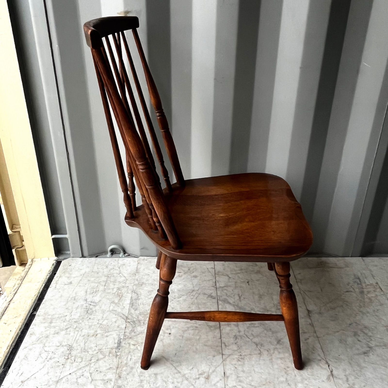 取付無料！飛騨産業 キツツキ 天然木ナラ材おしゃれアンティークウィンザーチェア✨ 取付無料！飛騨産業 キツツキ 天然木ナラ材おしゃれアンティーク