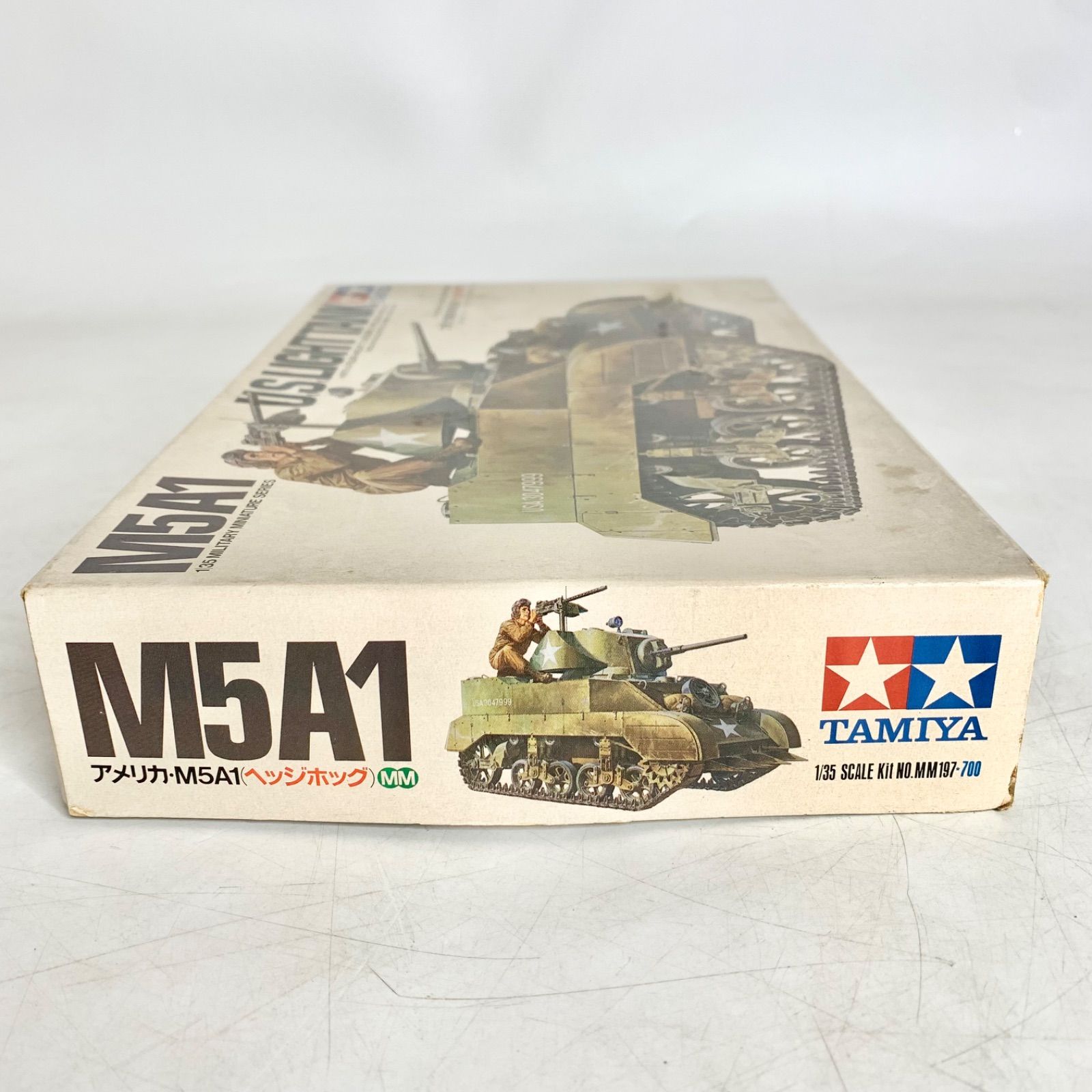 タミヤ 1/35 アメリカ軽戦車 M5A1 ヘッジホッグ プラモデル