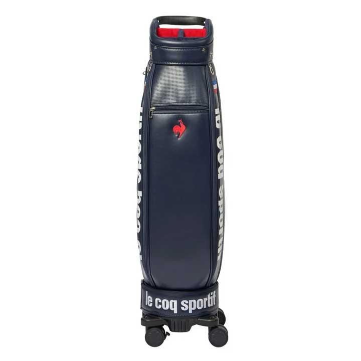 送料無料＆最短翌日配送！ ルコック le coq sportif LG5FCB00U 取り外し キャスター付き カート キャディバッグ 2025 8.5型 4.6kg NV00 ネイビー