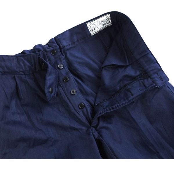 イタリア軍放出 A.M.Iワークパンツ ネイビー 1（100cm）
