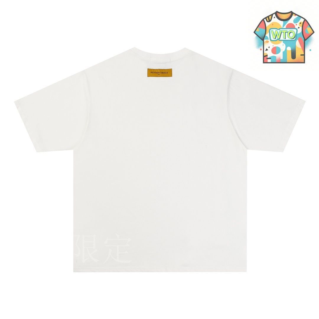 今日WTO】Louis Vuitton 24SS グラフィティ刺繍 Tee-NT29 - メルカリ