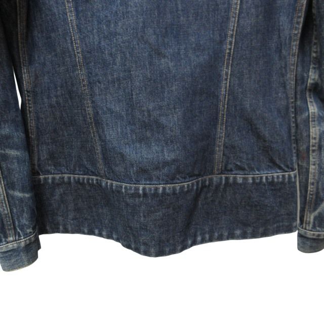 HELMUT LANG ダークブルー Gジャン Mサイズ HELMUT LANG デニムジャケット M ダークブルー - メルカリ