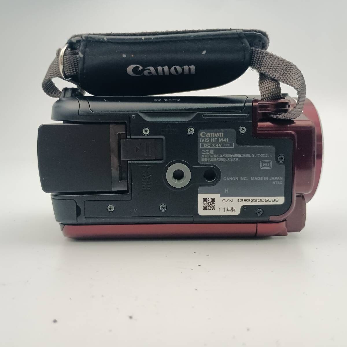 Canon iVis HF M41 Red HD デジタル ビデオカメラ キャノン 赤