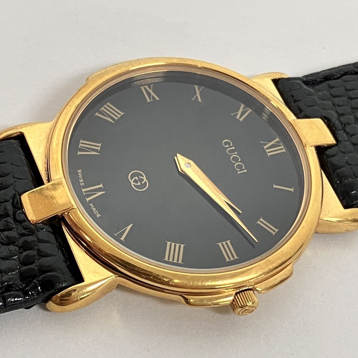 【稼動】 箱付き GUCCI グッチ 3400M ゴールド文字盤 クオーツ Yahoo!オークション -「グッチ 3400m」の落札相場・落札価格