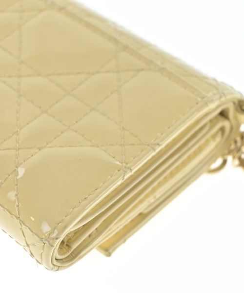 Christian Dior 財布・コインケース 黄 4503025E0028 Christian Dior 財布・コインケース レディース 【古着】【中古