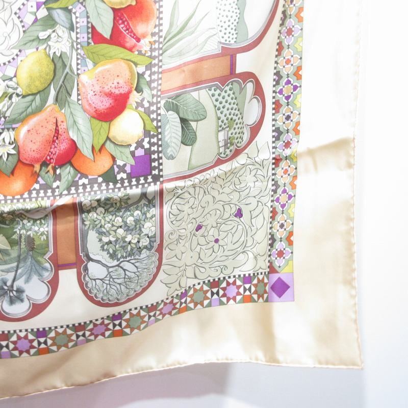 エルメス HERMES 極美品 カレ90 アンダルシアの庭園 Les Jardins d