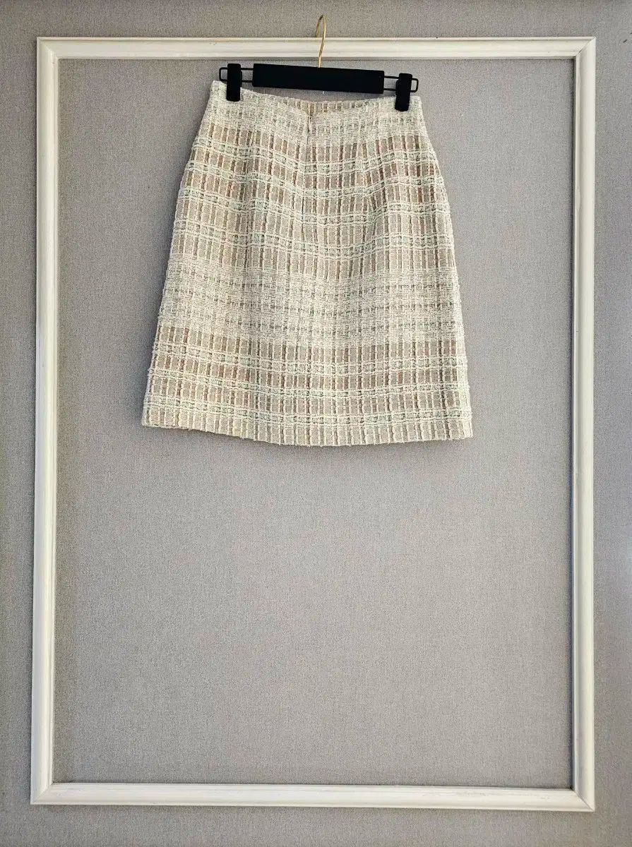 LANVIN ランバン ツイードミディ スカート 55