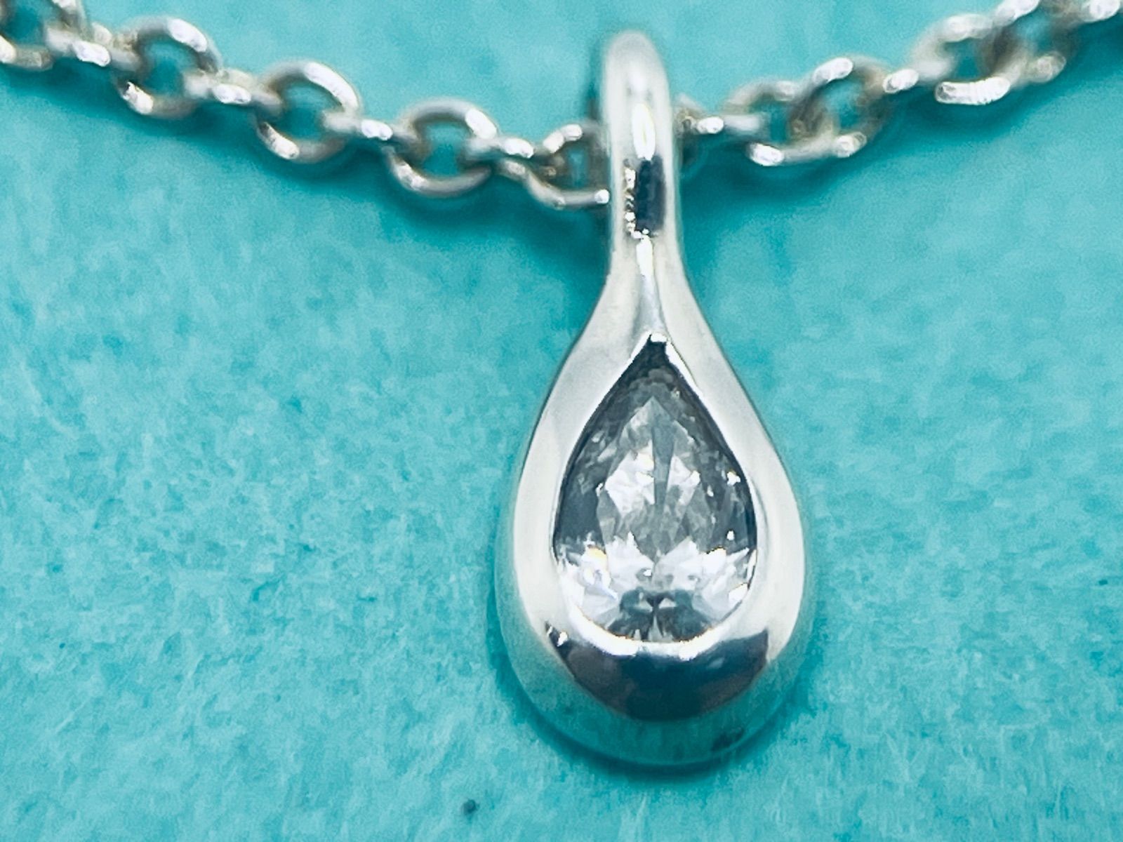 a108 希少 美品 Tiffany&Co. ティファニー バイザヤード ペア シェイプ