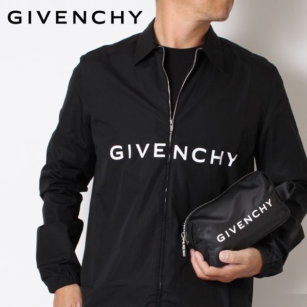 ジバンシィ GIVENCHY Gジップ ポーチ ポシェット【BLACK】 BK60EDK1JE