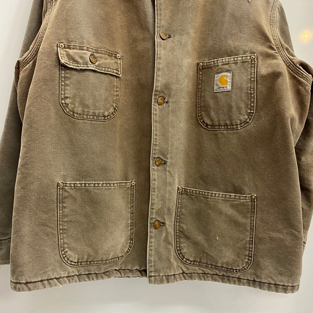 カーハート Carhartt 90's Duck Chore Coat 裏地ブランケット カーハート Carhartt 90's Duck Chore Coat 裏地ブランケット