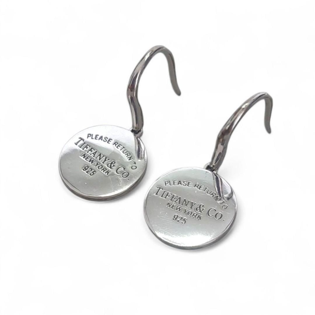 【未使用品】 TIFFANY&Co. 美品 ティファニー ピアス ラウンド トゥ リターン アクセサリー