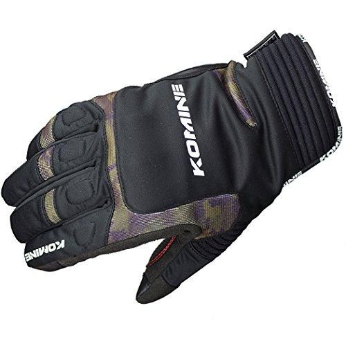 【新品・5営業日で発送】コミネ(Komine) ＧＫ－８０１　Ｗ－Ｇｌｏｖｅｓ　ＣＡＲＴＨＡＧＥ　色：Ｂｌａｃｋ／Ｗｏｏｄ　Ｃａｍｏ　サイズ：２ＸＬ　（０６－８０１）