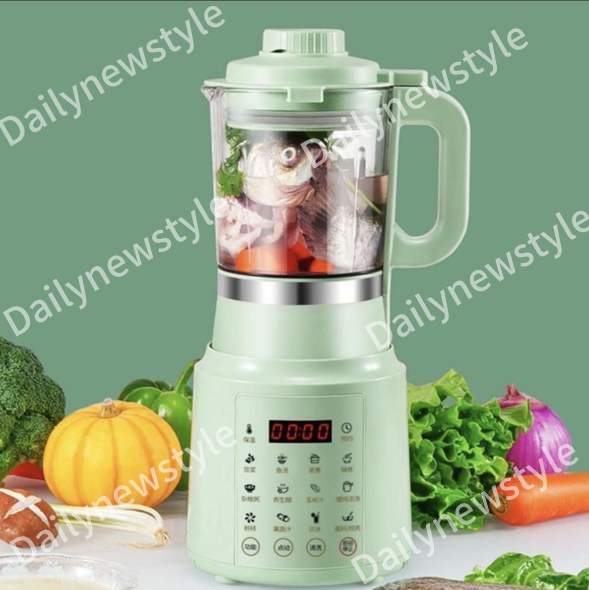 人気推薦◆ 豆乳メーカー豆乳破砕機自動加熱豆乳メーカー家庭用グラインダーキッチンジュース 豆乳機 ジュース機 スープ機 ミキサー 全自動