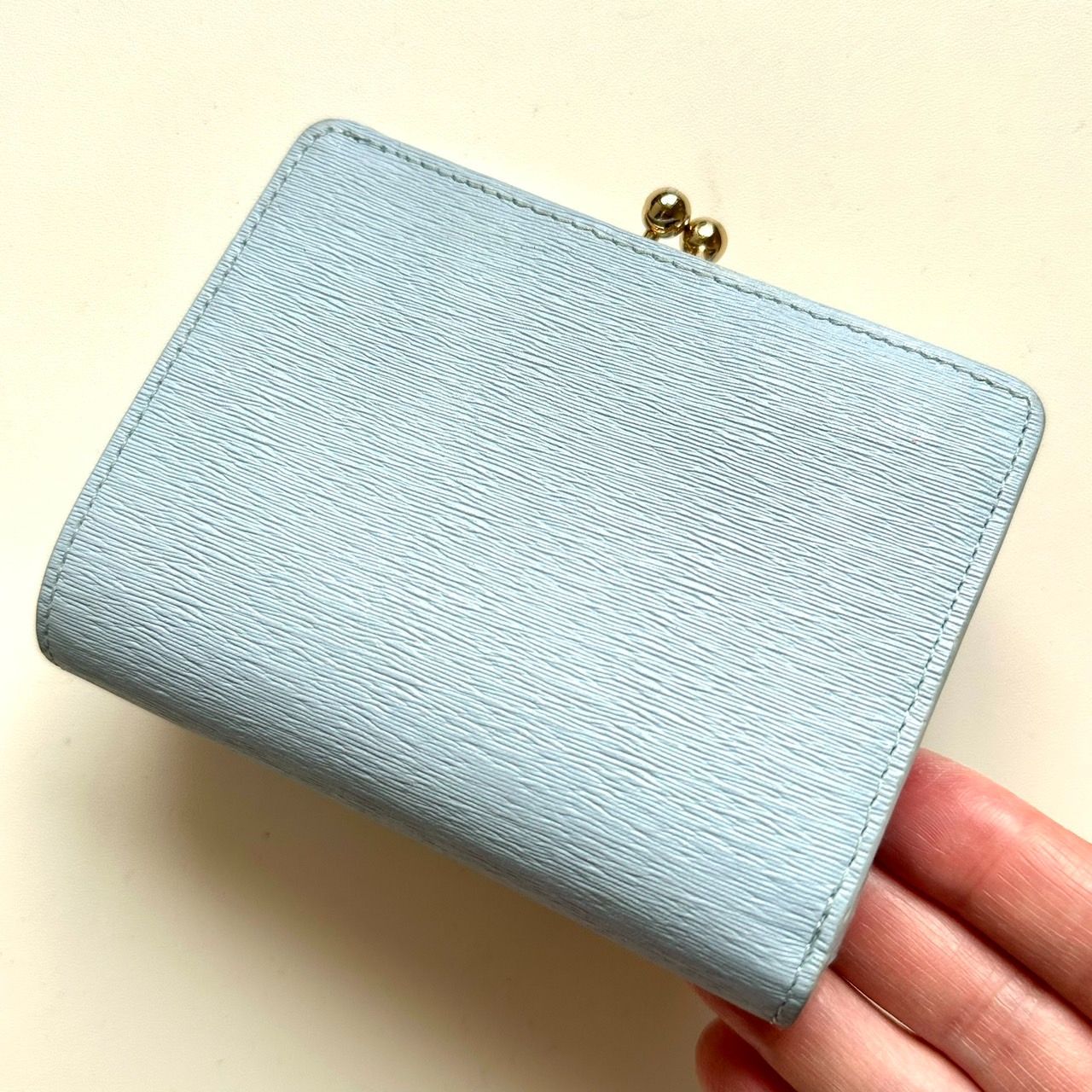 マーケトリーストライプラビット 水色