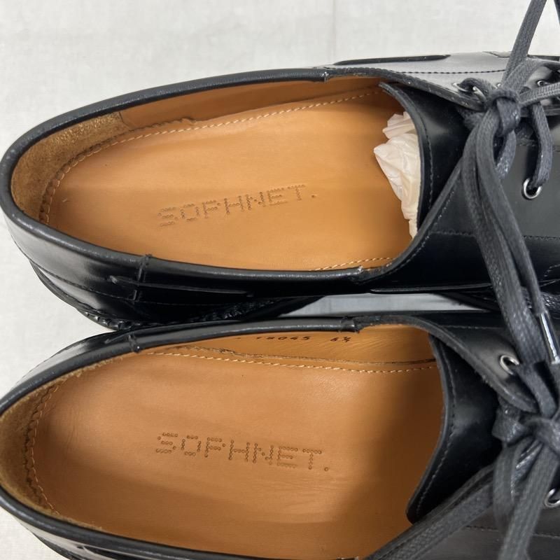 SOPHNET. ソフネット 革靴 23ss LEATHER BOAT SHOES カーフレザー