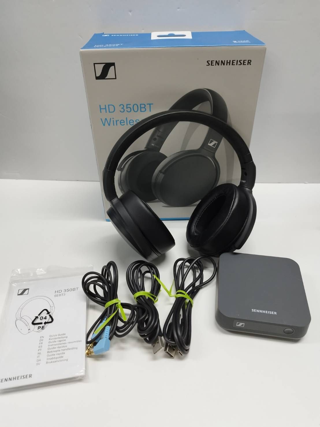 SENNHEISER HD 350BT|SEBT3|ワイヤレスヘッドホン|ブラック