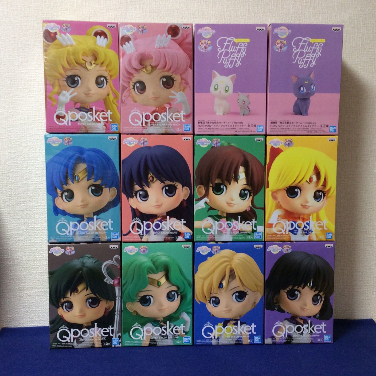セーラームーン　qposket Aコンプ・fluffy セーラームーン】Qposket Aカラー・Fluffy Puffy フィギュア