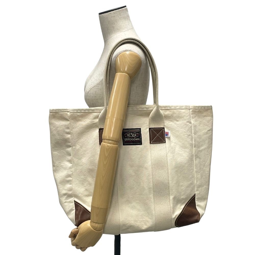 WESCO ウエスコ × BECKEL ベッケル キャンバストートバッグ USA製 生成