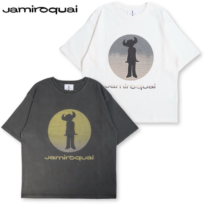 新品 メンズ ジャミロクワイ Jamiroquai バッファローマン プリント