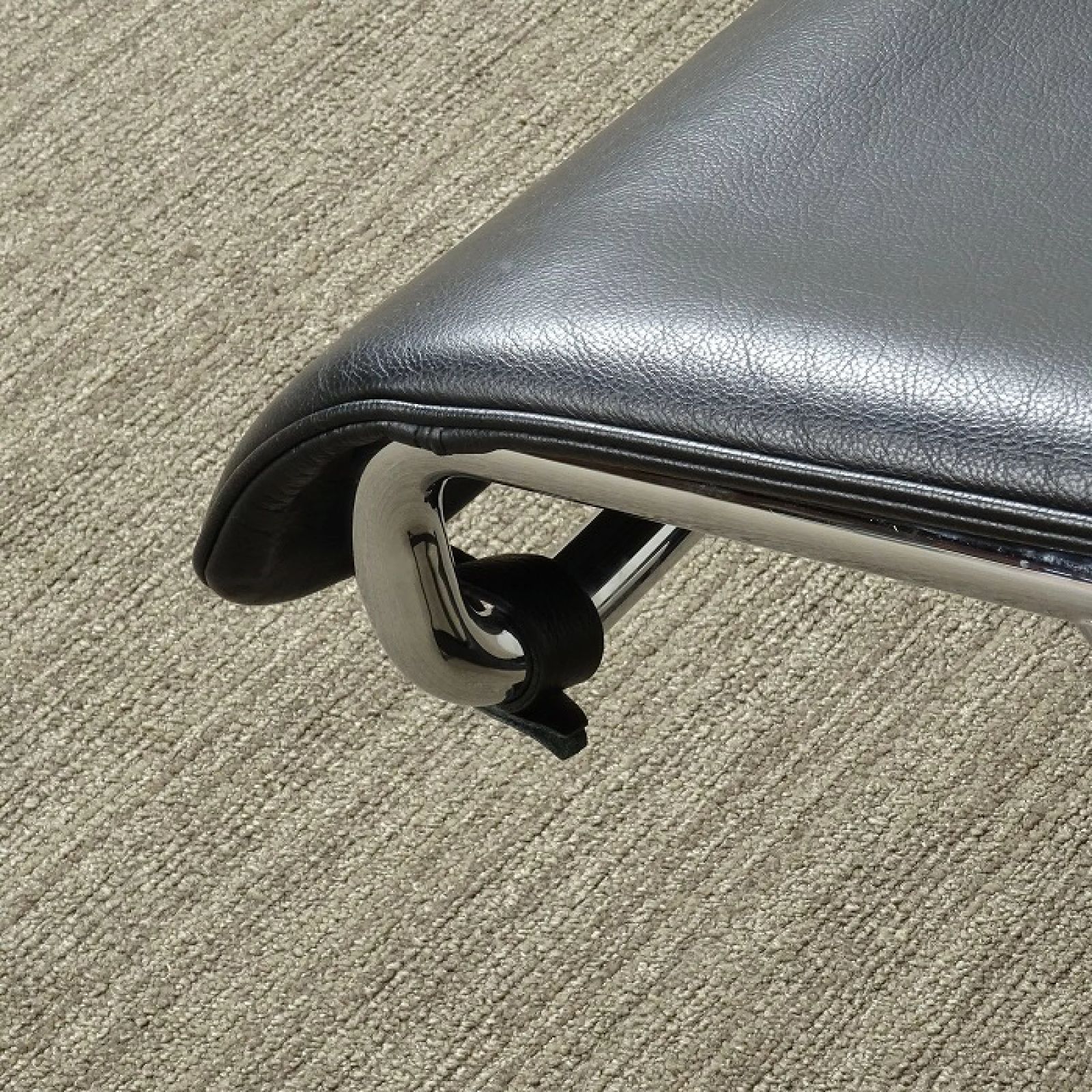 シェ−ズロング X黒本革