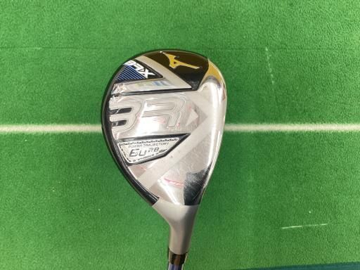 ミズノ BR-X ダークグレー U6 レディース ユーティリティ UT BR-X フレックスL レディース 女性用 右利き 右用 Cランク ゴルフクラブ