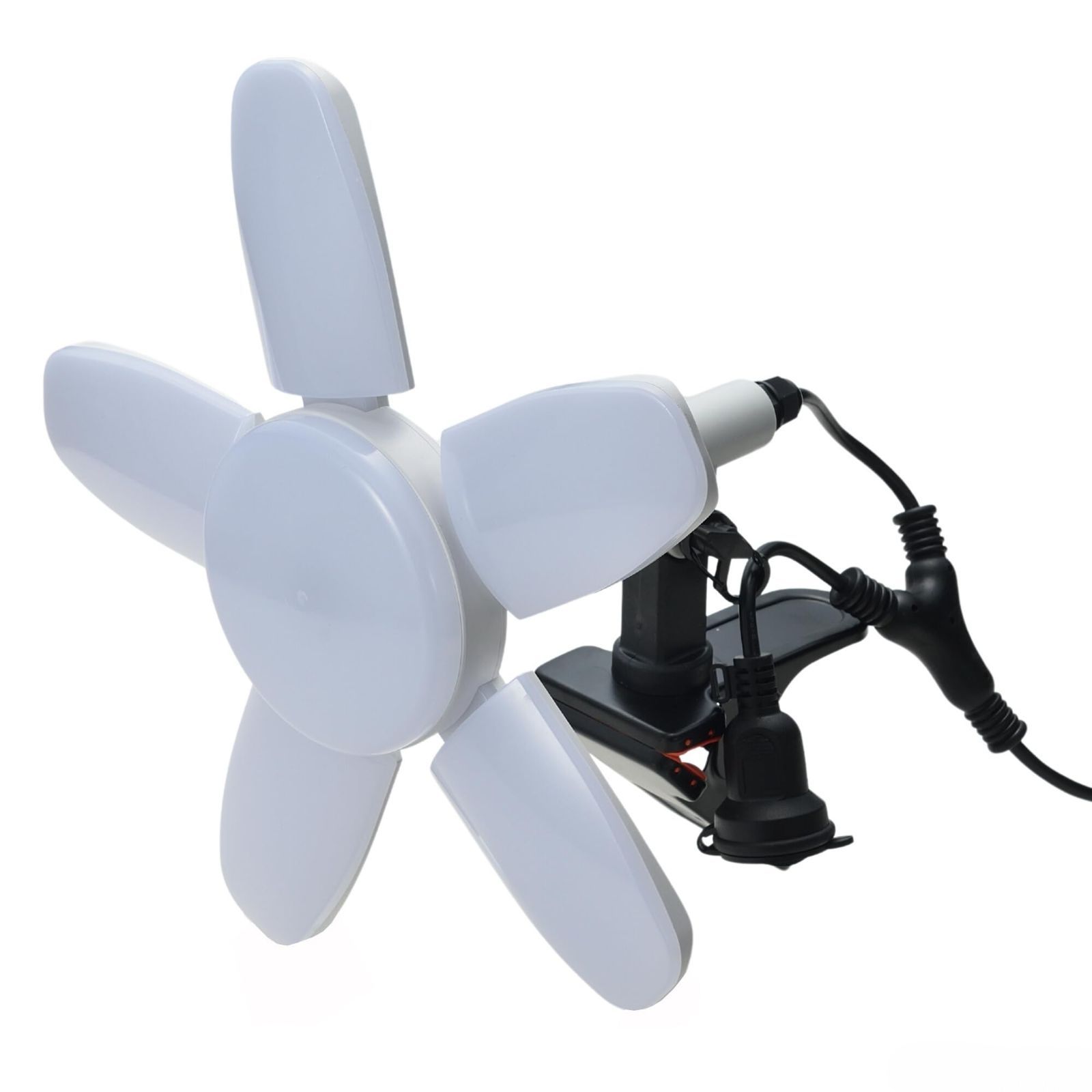 髙儀 Takagi EARTH MAN 防雨型 LED クリップライト SAKUTO 60W CLT-60SLA 防雨型連結コンセント付き 屋外でも使える防雨型 防水等級 IPX4 屋外 室外用 開閉で照射範囲が変わる 照明 作業灯 投光器 作業用ライ