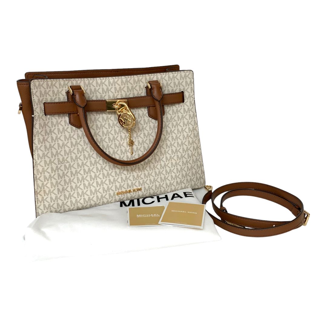 マイケルコース MICHAEL KORS ショルダーバッグ ハミルトンサッチェル USED 中古美品 店舗併売品KON