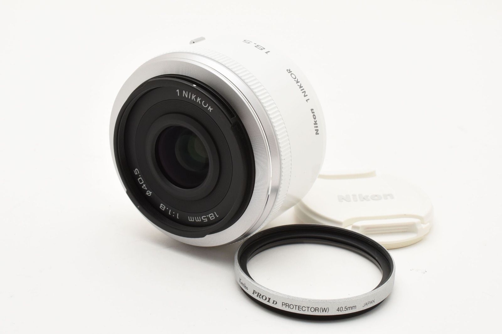 Nikon ニコン Nikon 1 NIKKOR 18.5mm F1.8 ホワイト ミラーレス一眼カメラ 単焦点レンズ ＃2666
