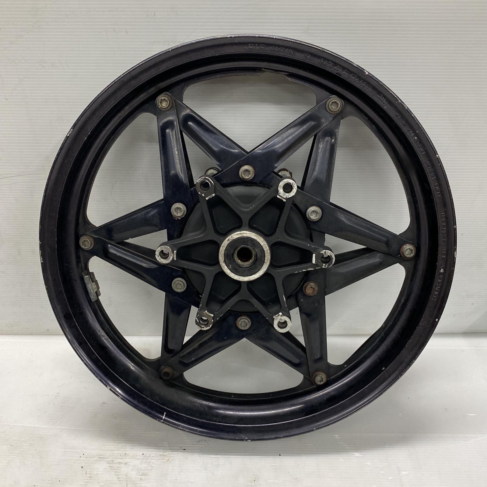 希少 黒入荷！ フロントホイール CBR400F HONDA ホンダ メルカリ - パーツ