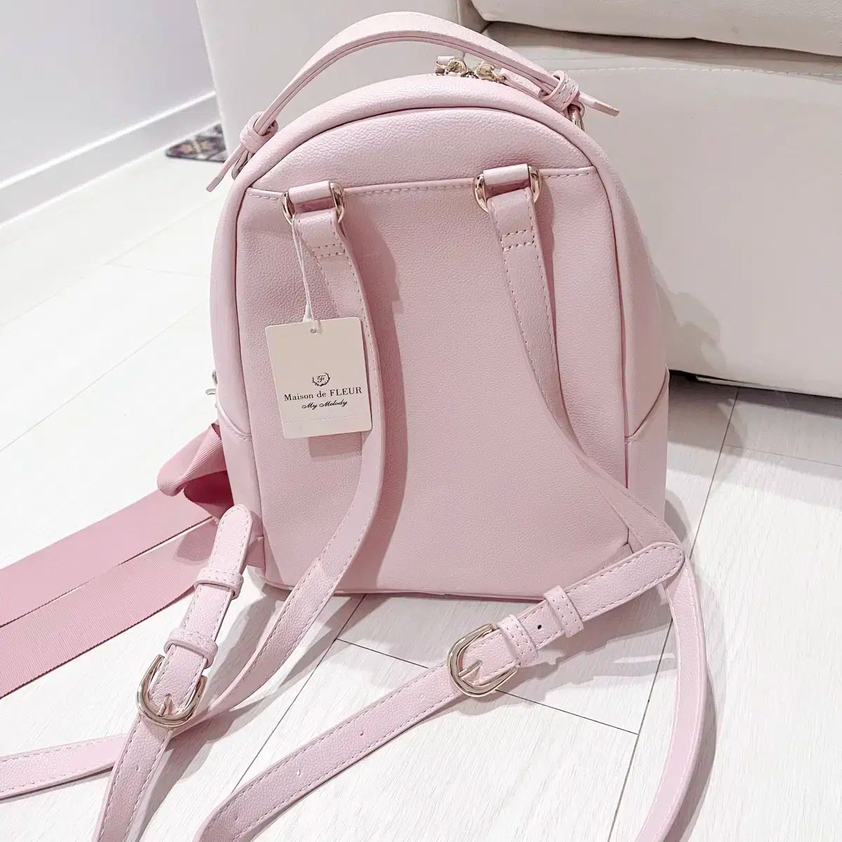 Maison de FLEUR マイメロ リュック メゾン ド フルール、サンリオ「マイメロディ」「ポムポムプリン