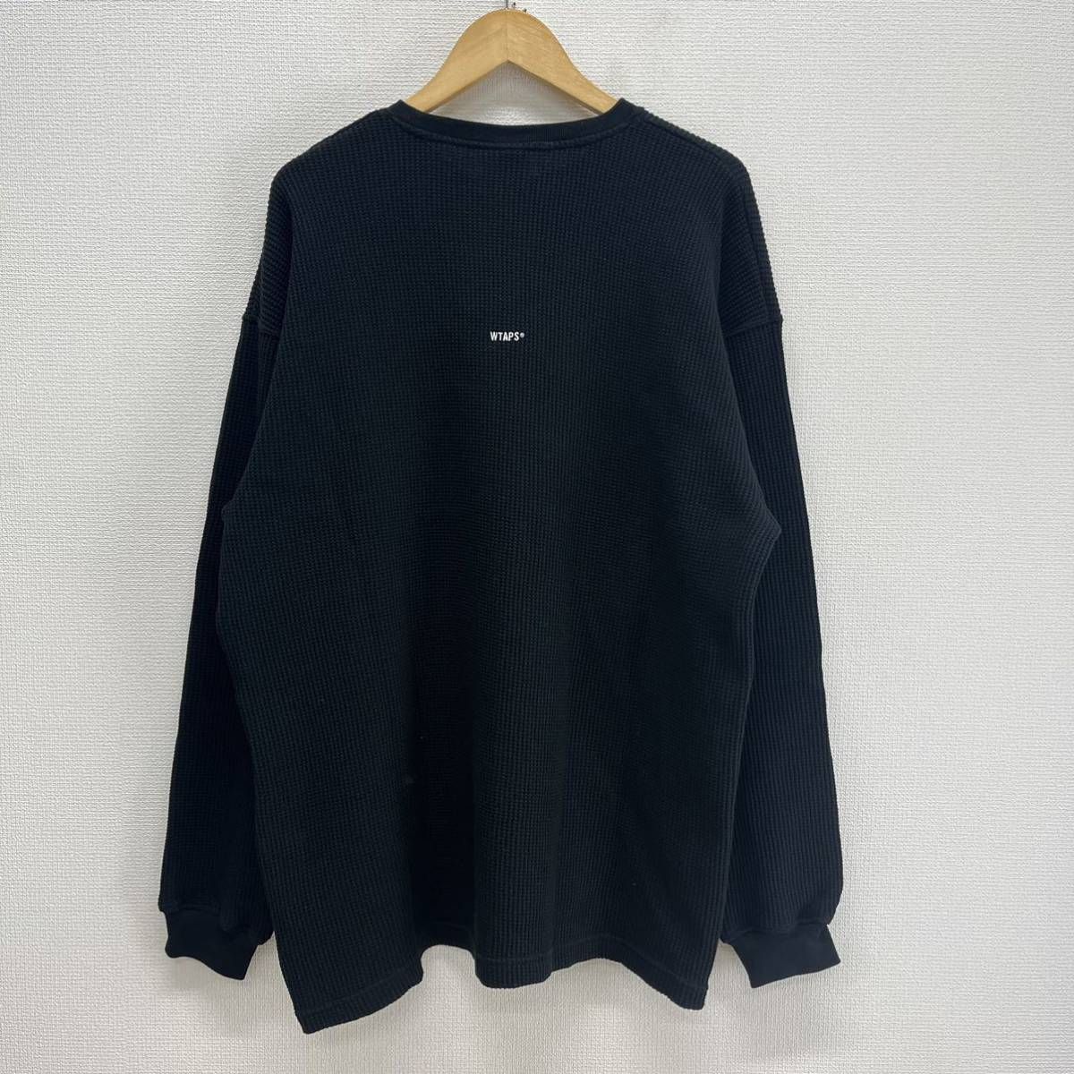 WTAPS ダブルタップス 23AW 232ATDT-CSM17 WAFFLE 01 / LS / COTTON
