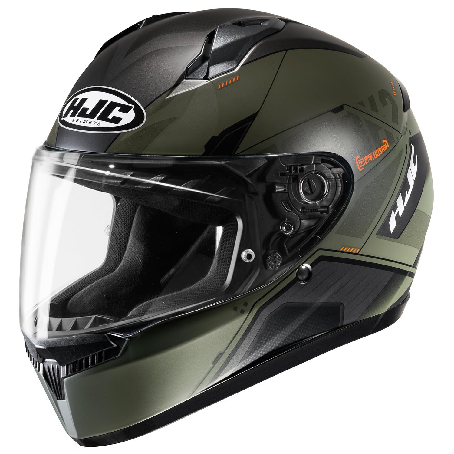 インカ HJH236 C10 内装着脱 KHAKI ベンチレーション M フルフェイス (57 ヘルメット バイク用 - HELMETS(エイチジェイシーヘルメット) 58cm) HJC