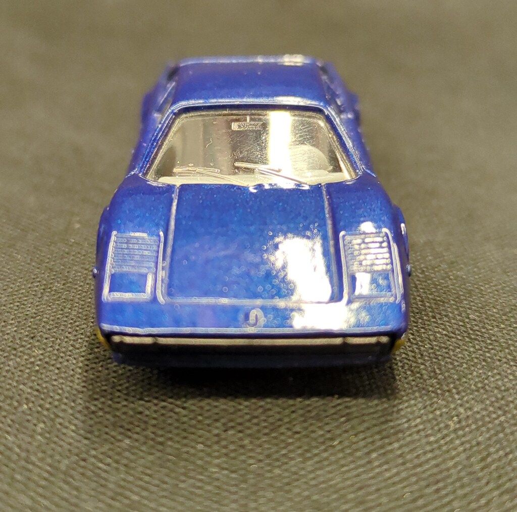 高品質 トミー トミカ青箱日本製 フェラーリ308GTB 紺ボディ(2F金 ミニカー