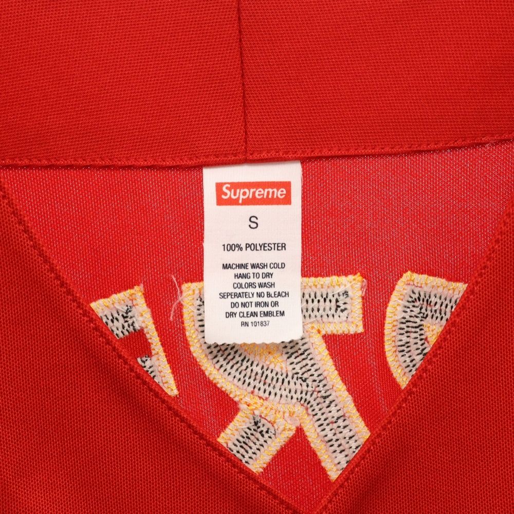 SUPREME (シュプリーム) 19SS Red Rum Baseball Jersey フロント