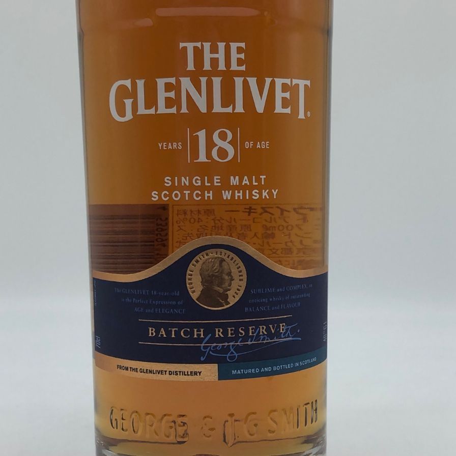 THE GLENLIVET 18年 バッチリザーブ Chen 様 専用 THE GLENLIVET 18年 バッチリザーブ 送料込❗️ Chen THE