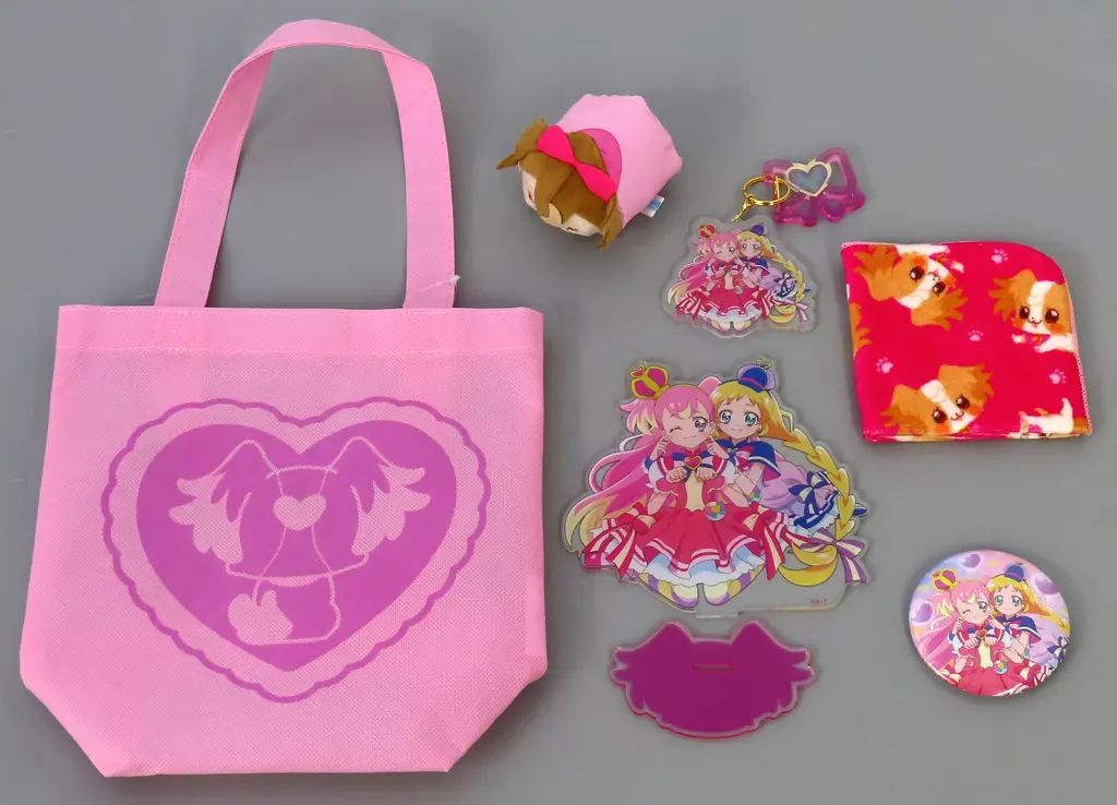 わんだふるぷりきゅあ！ わんだふる袋・プリティ犬袋・プリティ猫袋・プチ大福袋 わんだふるぷりきゅあ！】オンライン限定 わんだふる袋: 雑貨｜東映